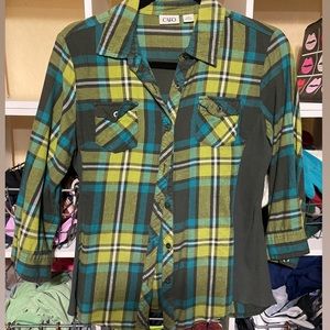 Flannel Button Down